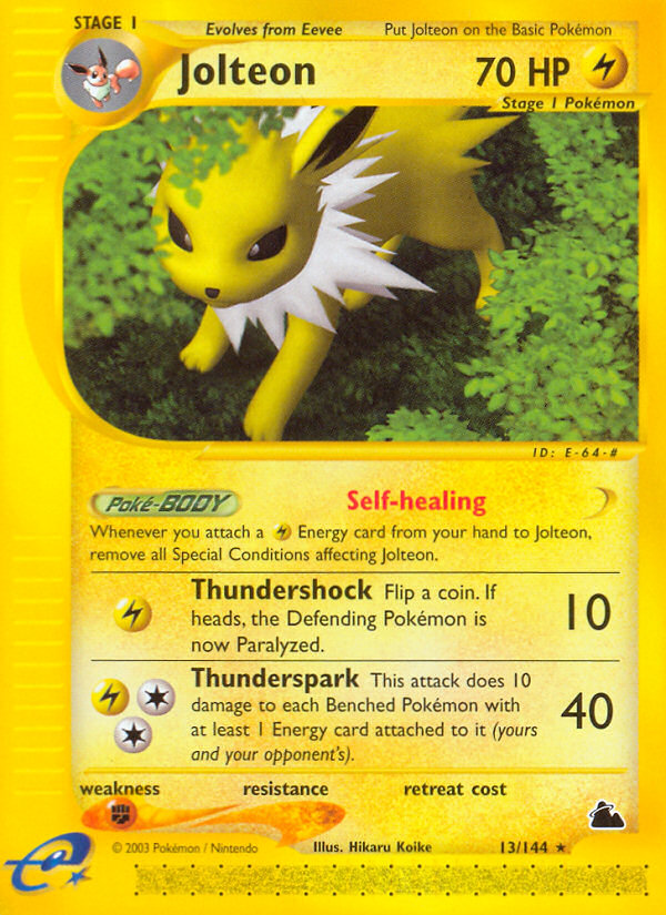 Jolteon (13/144) [Skyridge] | Exor Games New Glasgow