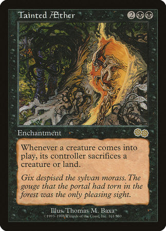 Tainted Aether [Urza's Saga] | Exor Games New Glasgow