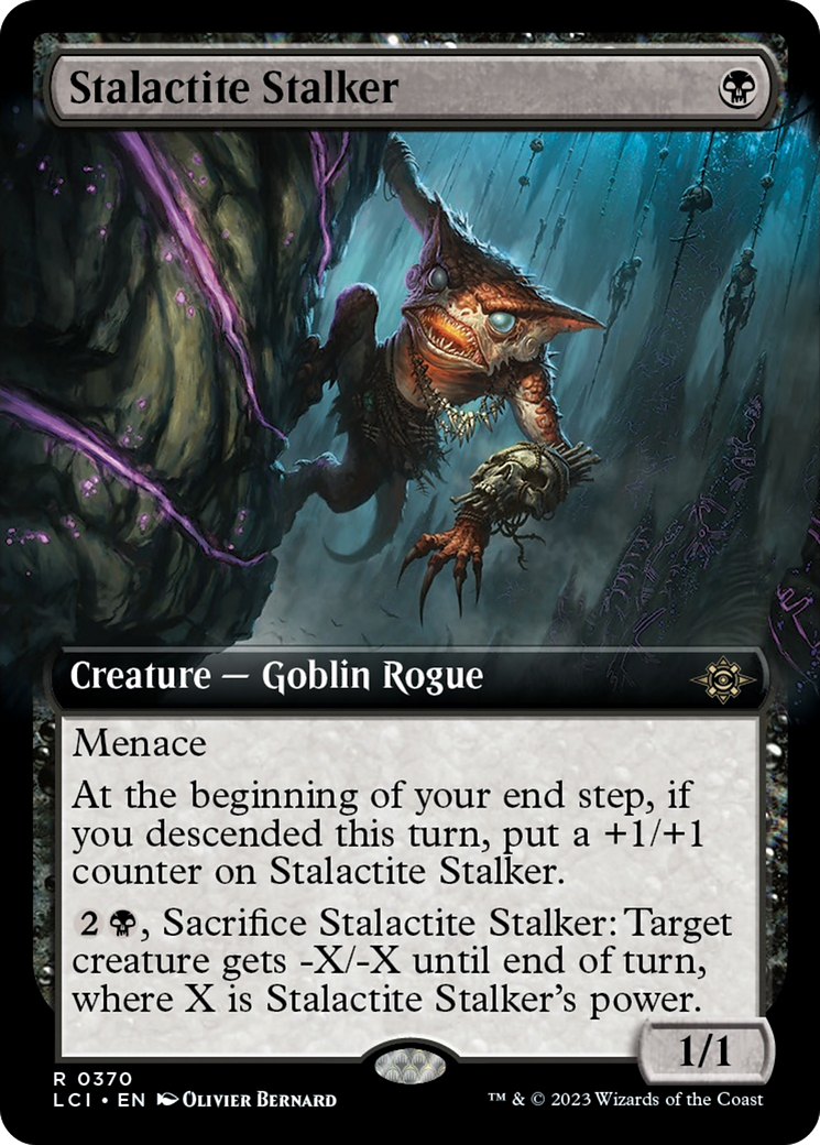 Stalactite Stalker (Extended Art) [The Lost Caverns of Ixalan] | Exor Games New Glasgow