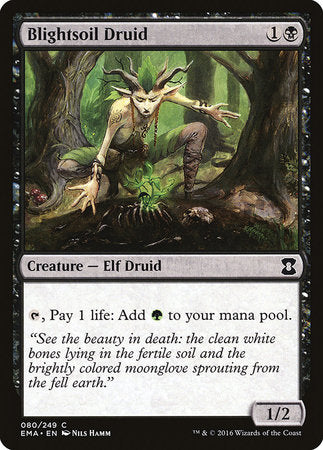 Blightsoil Druid [Eternal Masters] | Exor Games New Glasgow