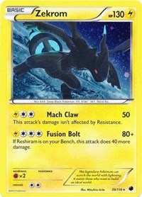 Zekrom (39/116) (Cosmos Holo) [Black & White: Plasma Freeze] | Exor Games New Glasgow