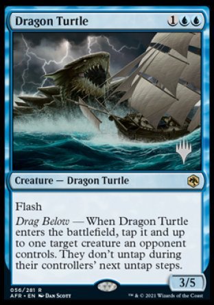 Dragon Turtle (Promo Pack) [Dungeons & Dragons: Adventures in the Forgotten Realms Promos] | Exor Games New Glasgow