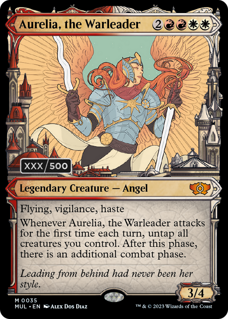 Aurelia, the Warleader (Serialized) [Multiverse Legends] | Exor Games New Glasgow