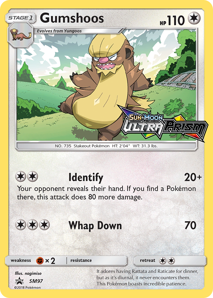 Gumshoos (SM97) [Sun & Moon: Black Star Promos] | Exor Games New Glasgow