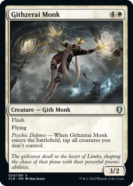 Githzerai Monk [Commander Legends: Battle for Baldur's Gate] | Exor Games New Glasgow