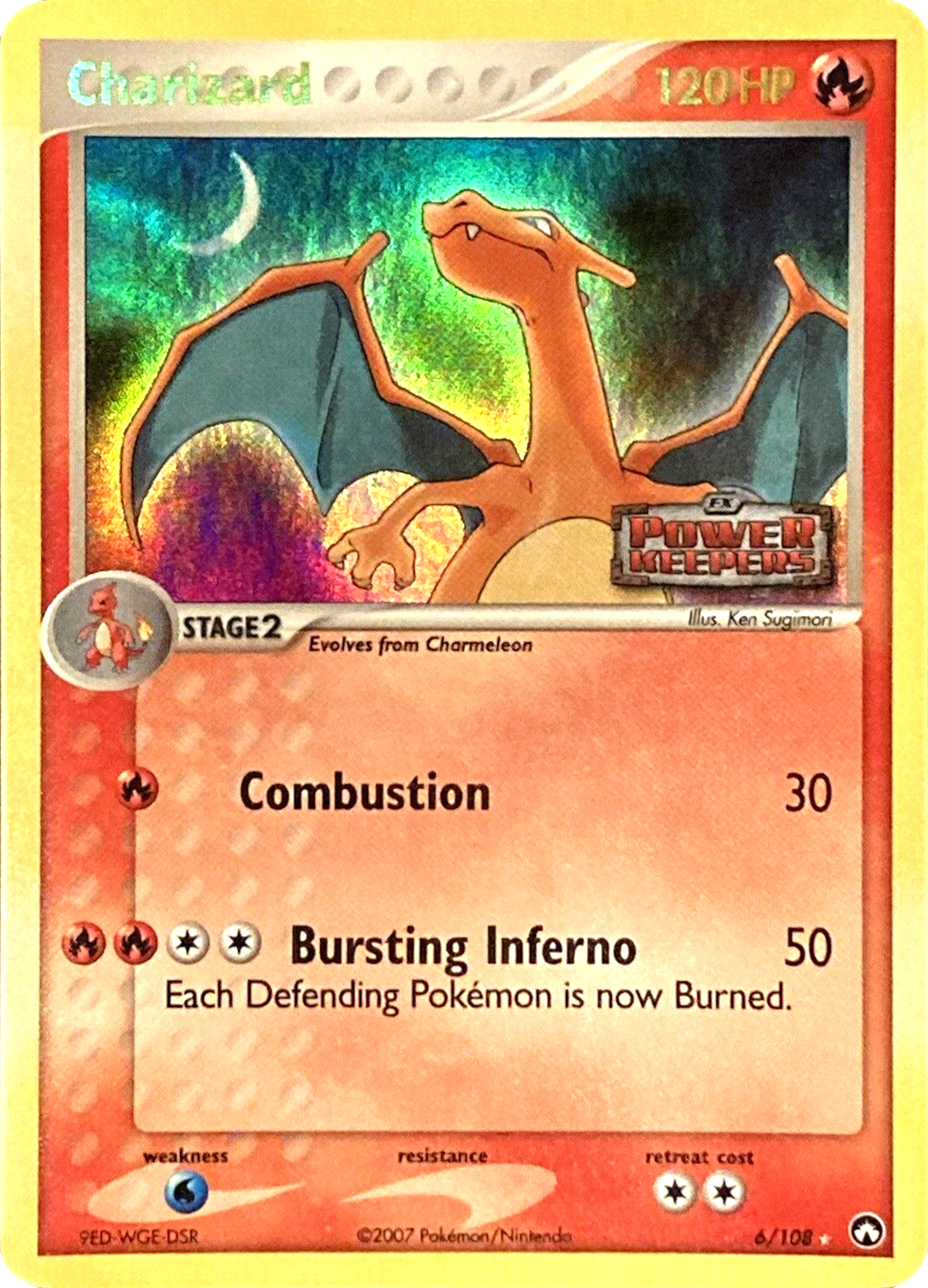 Charizard (6/108) (Stamped) [EX: Power Keepers] | Exor Games New Glasgow