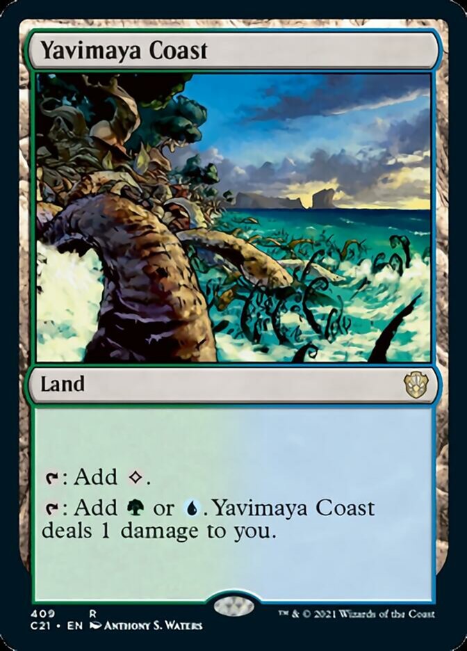 Yavimaya Coast [Commander 2021] | Exor Games New Glasgow