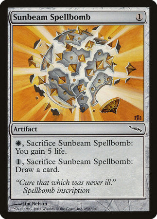 Sunbeam Spellbomb [Mirrodin] | Exor Games New Glasgow