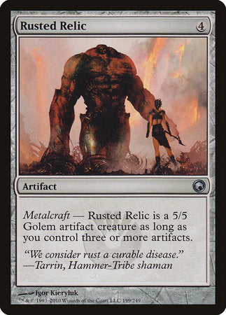 Rusted Relic [Scars of Mirrodin] | Exor Games New Glasgow