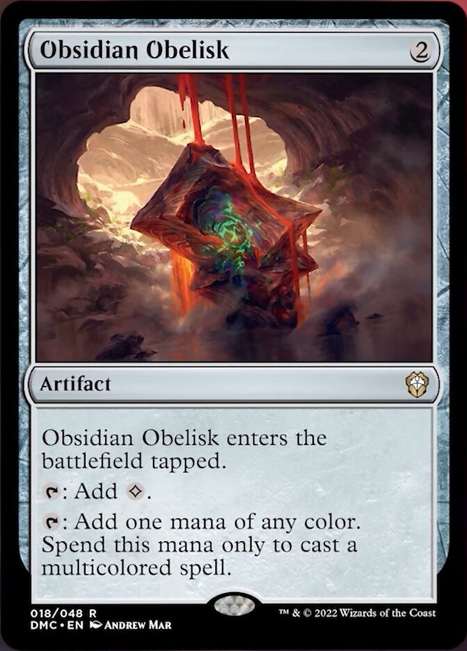 Obsidian Obelisk [Dominaria United Commander] | Exor Games New Glasgow