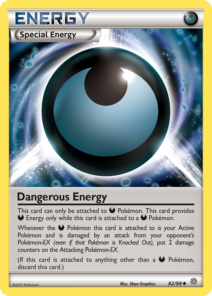 Dangerous Energy (82/98) [XY: Ancient Origins] | Exor Games New Glasgow