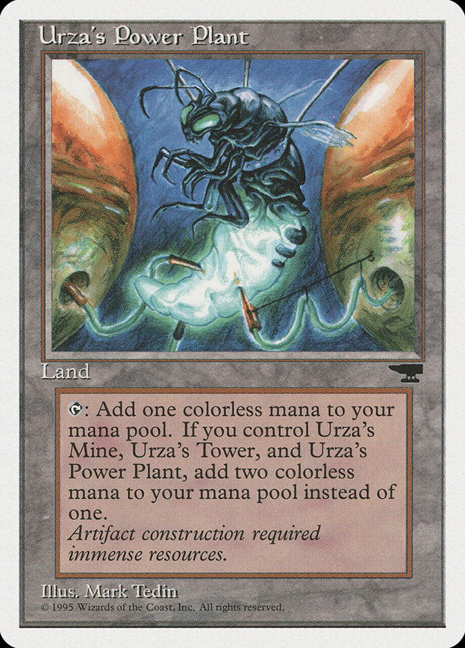 Urza's Power Plant (Insect) [Chronicles] | Exor Games New Glasgow