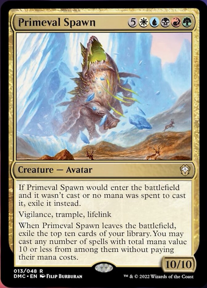 Primeval Spawn [Dominaria United Commander] | Exor Games New Glasgow