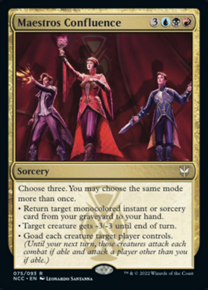 Maestros Confluence [Streets of New Capenna Commander] | Exor Games New Glasgow