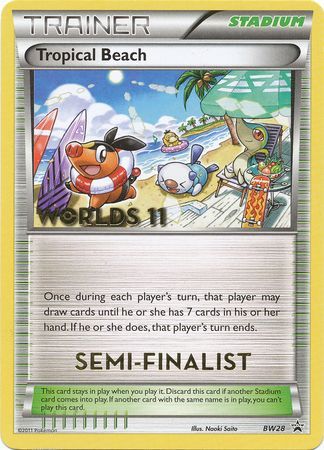 Tropical Beach (BW28) (Semi Finalist) [Black & White: Black Star Promos] | Exor Games New Glasgow