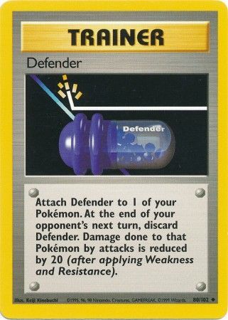 Defender (80/102) [Base Set Unlimited] | Exor Games New Glasgow