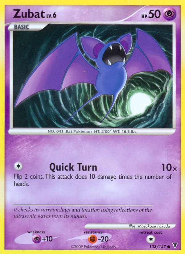 Zubat (133/147) [Platinum: Supreme Victors] | Exor Games New Glasgow