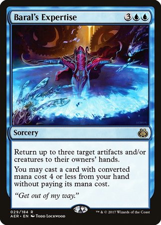 Baral's Expertise [Aether Revolt] | Exor Games New Glasgow