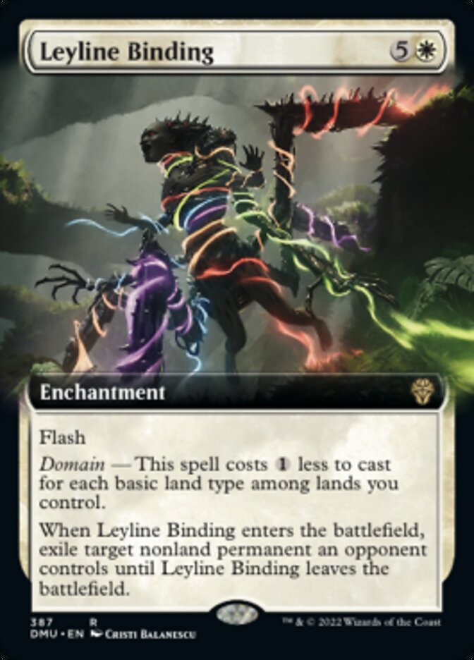 Leyline Binding (Extended Art) [Dominaria United] | Exor Games New Glasgow