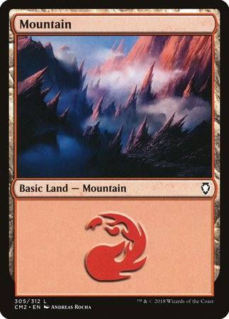 Mountain (305) [Commander Anthology Volume II] | Exor Games New Glasgow