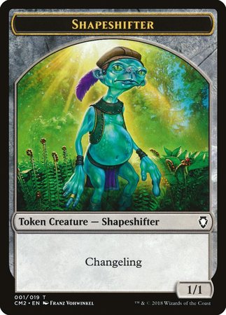 Shapeshifter Token [Commander Anthology Volume II Tokens] | Exor Games New Glasgow