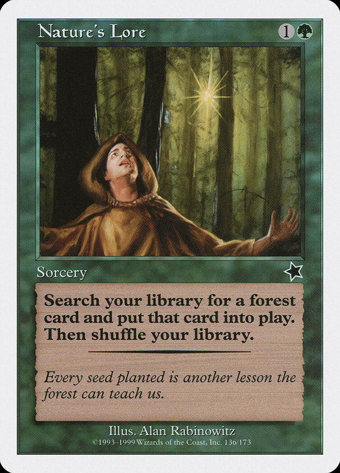 Nature's Lore [Starter 1999] | Exor Games New Glasgow