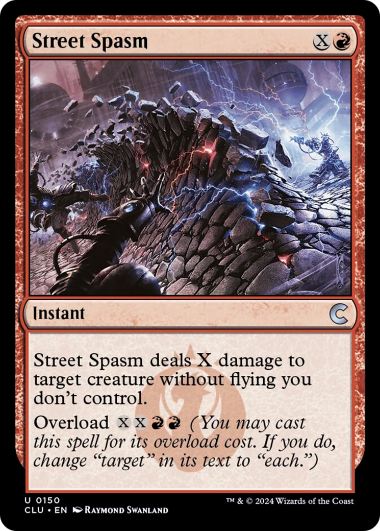 Street Spasm [Ravnica: Clue Edition] | Exor Games New Glasgow