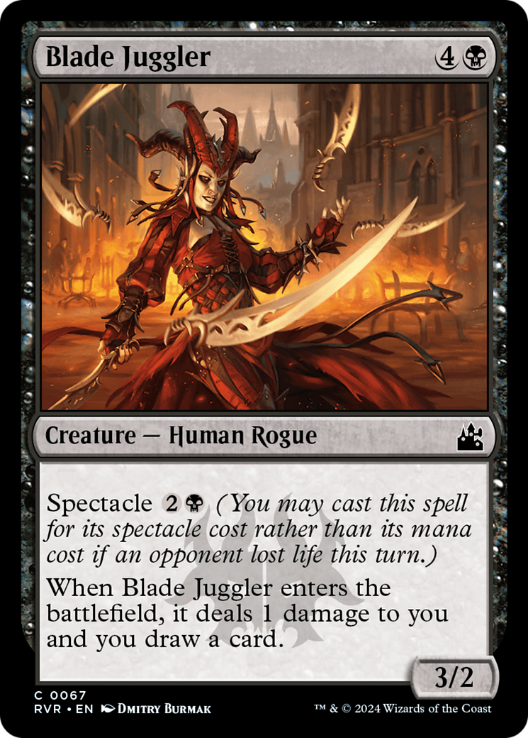 Blade Juggler [Ravnica Remastered] | Exor Games New Glasgow