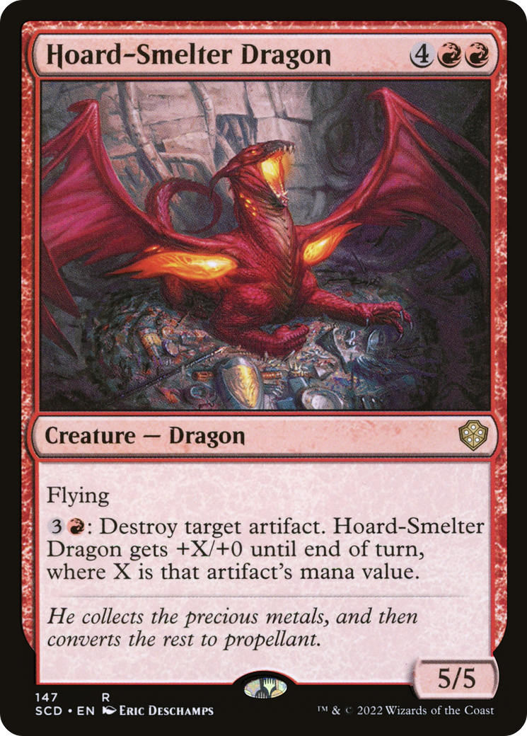 Hoard-Smelter Dragon [Starter Commander Decks] | Exor Games New Glasgow