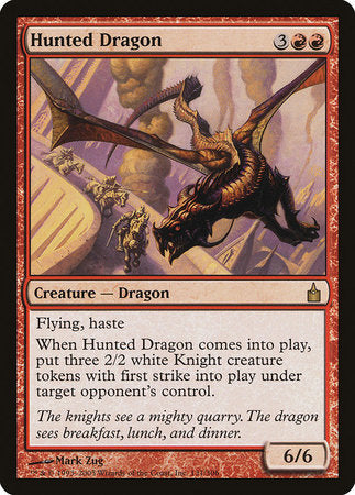 Hunted Dragon [Ravnica: City of Guilds] | Exor Games New Glasgow