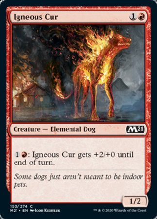 Igneous Cur [Core Set 2021] | Exor Games New Glasgow