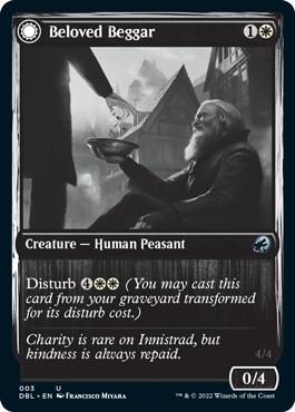 Beloved Beggar // Generous Soul [Innistrad: Double Feature] | Exor Games New Glasgow