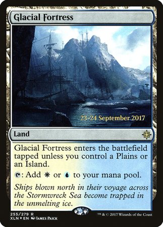 Glacial Fortress [Ixalan Promos] | Exor Games New Glasgow