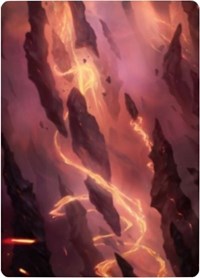 Mountain 1 Art Card [Zendikar Rising Art Series] | Exor Games New Glasgow