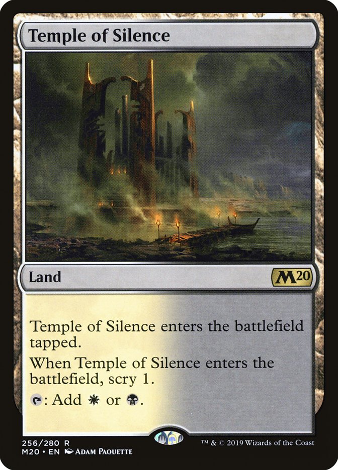 Temple of Silence [Core Set 2020] | Exor Games New Glasgow