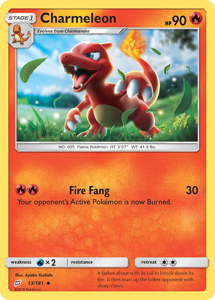 Charmeleon (13/181) [Sun & Moon: Team Up] | Exor Games New Glasgow