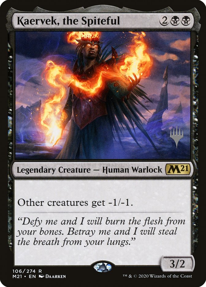 Kaervek, the Spiteful (Promo Pack) [Core Set 2021 Promos] | Exor Games New Glasgow