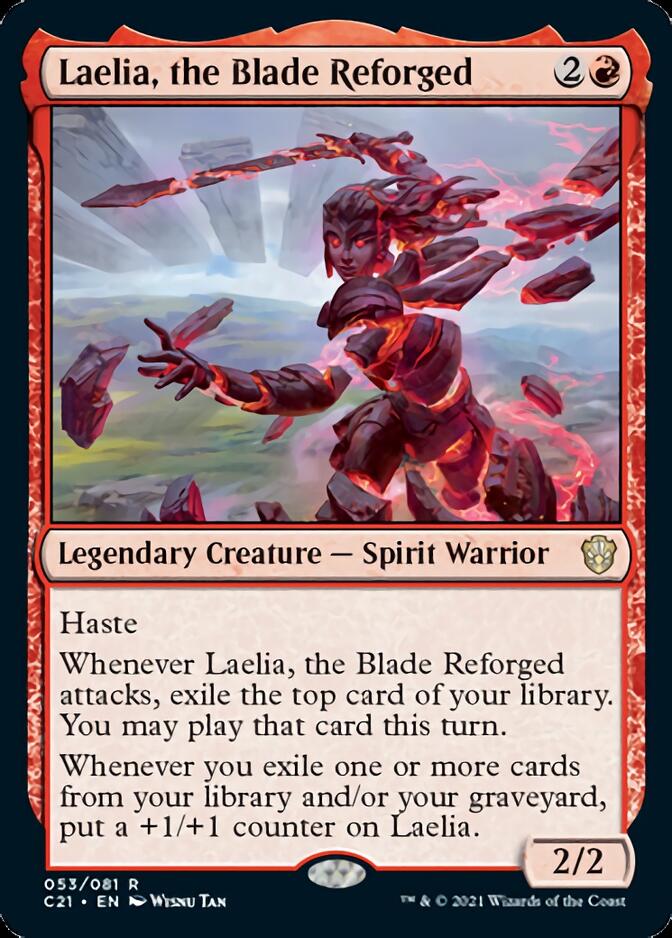 Laelia, the Blade Reforged [Commander 2021] | Exor Games New Glasgow