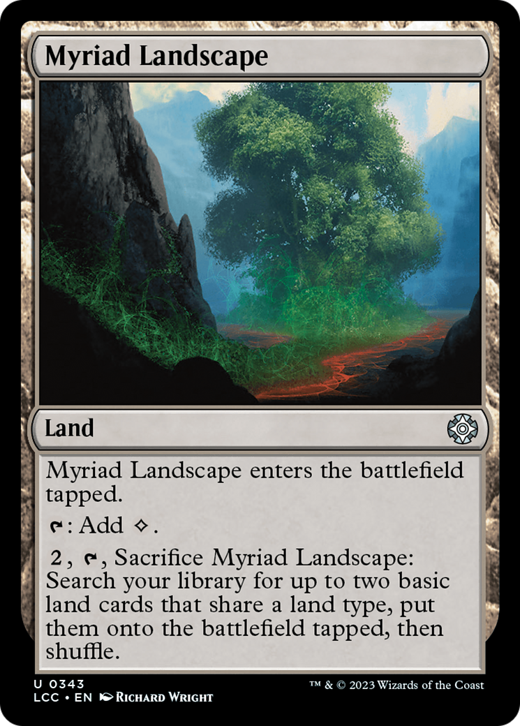 Myriad Landscape [The Lost Caverns of Ixalan Commander] | Exor Games New Glasgow