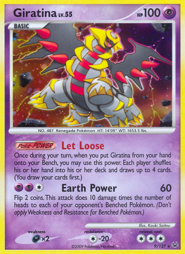 Giratina (9/127) [Platinum: Base Set] | Exor Games New Glasgow