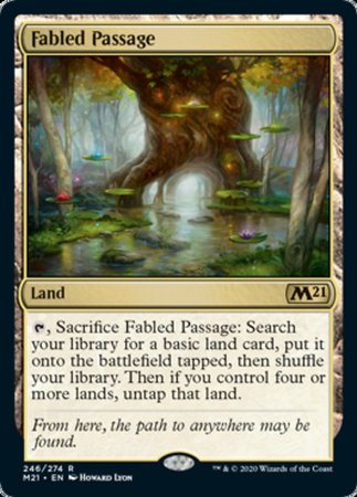 Fabled Passage [Core Set 2021] | Exor Games New Glasgow