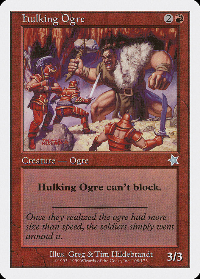 Hulking Ogre [Starter 1999] | Exor Games New Glasgow