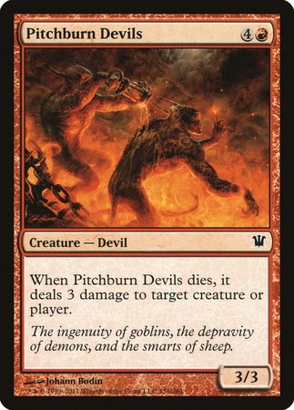 Pitchburn Devils [Innistrad] | Exor Games New Glasgow