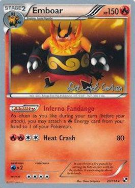 Emboar (20/114) (Twinboar - David Cohen) [World Championships 2011] | Exor Games New Glasgow