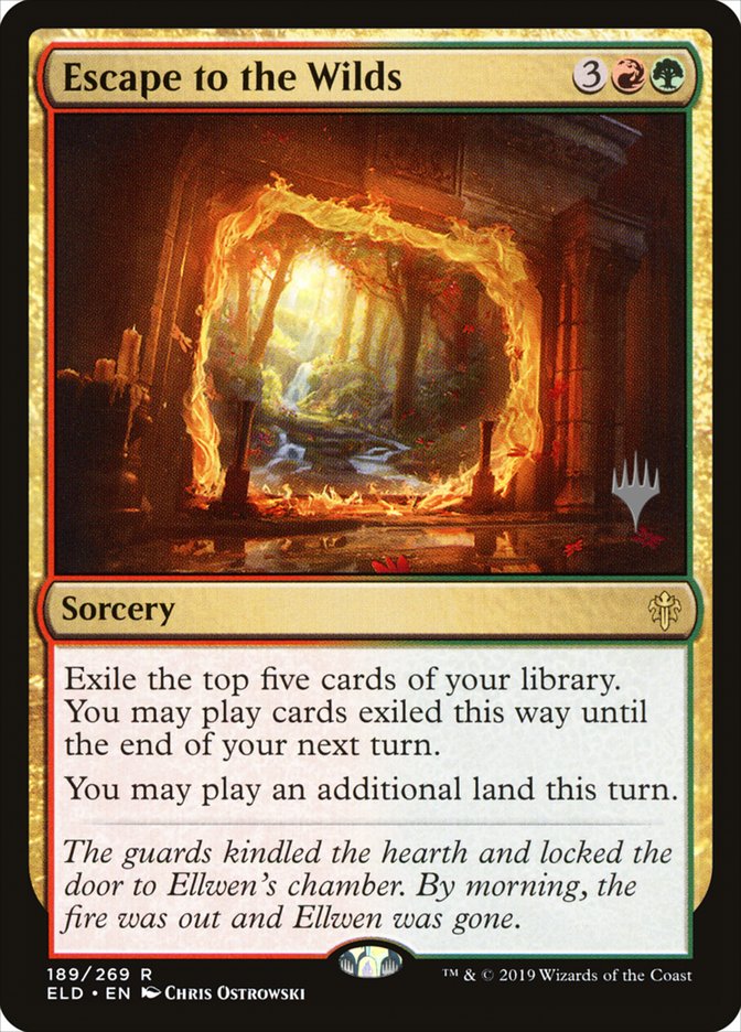 Escape to the Wilds (Promo Pack) [Throne of Eldraine Promos] | Exor Games New Glasgow