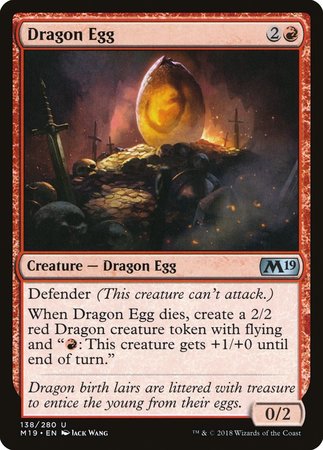 Dragon Egg [Core Set 2019] | Exor Games New Glasgow