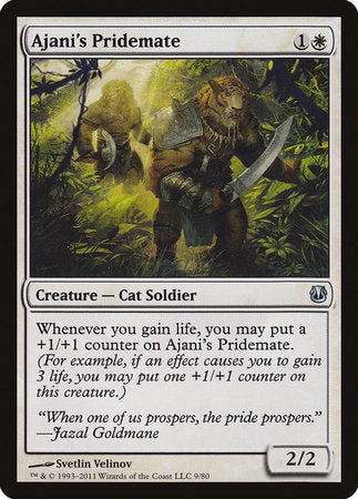 Ajani's Pridemate [Duel Decks: Ajani vs. Nicol Bolas] | Exor Games New Glasgow