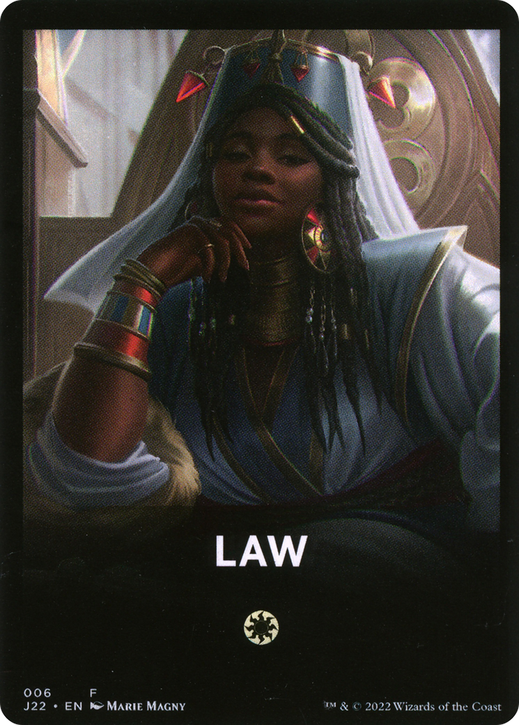 Law Theme Card [Jumpstart 2022 Front Cards] | Exor Games New Glasgow