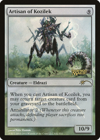 Artisan of Kozilek [Friday Night Magic 2011] | Exor Games New Glasgow