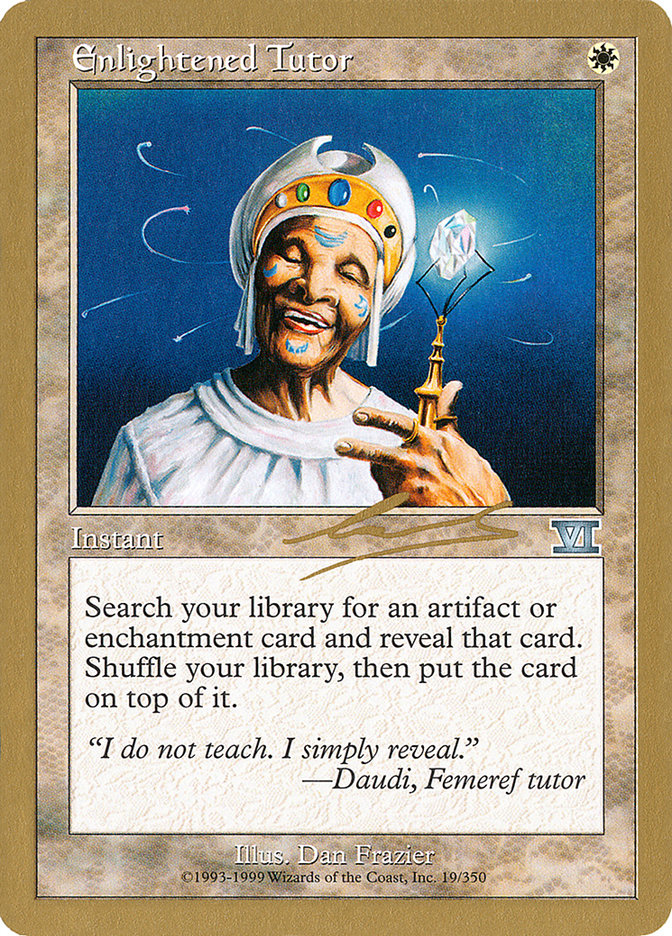 Enlightened Tutor (Nicolas Labarre) [World Championship Decks 2000] | Exor Games New Glasgow